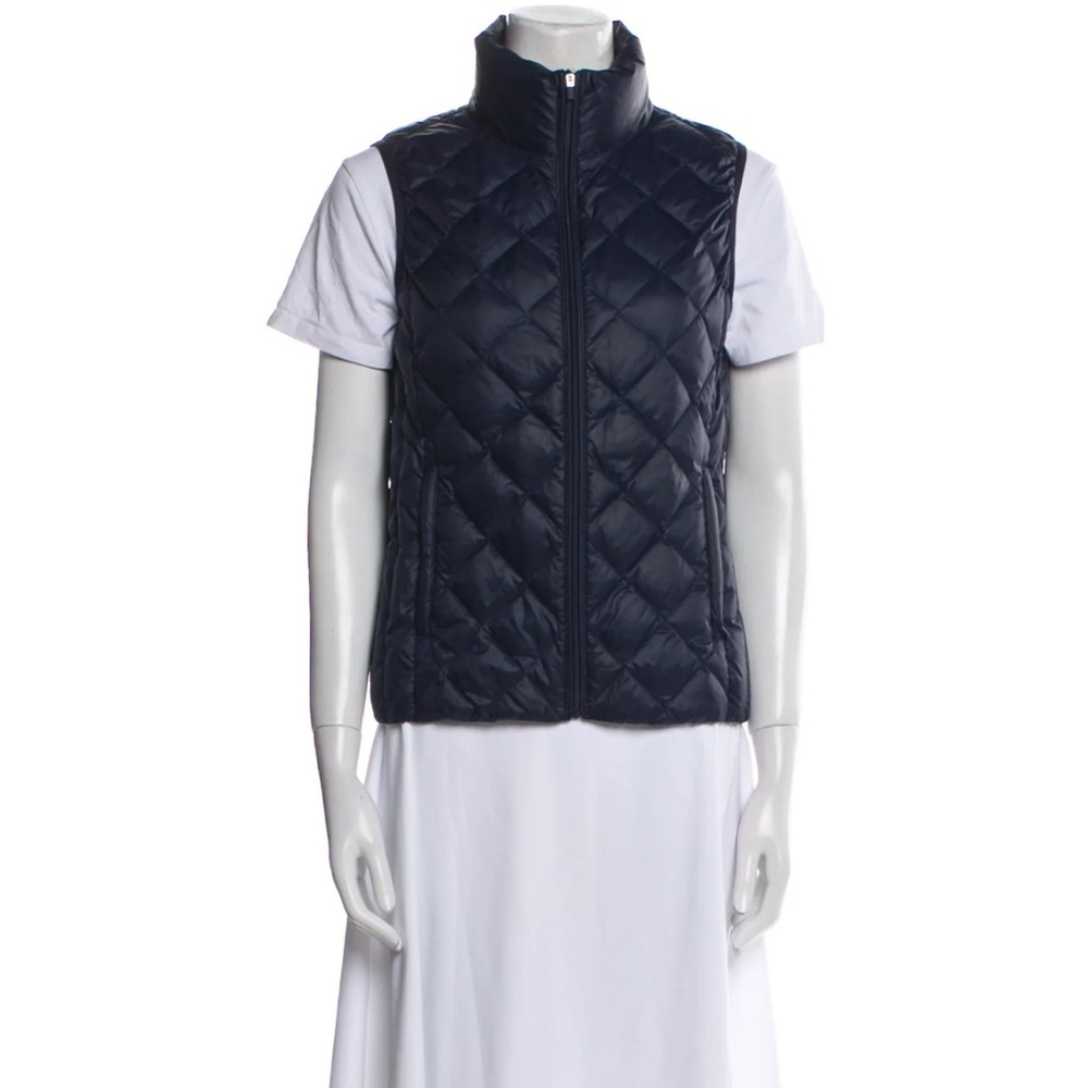 Tory Sport Navy Quilted Vest